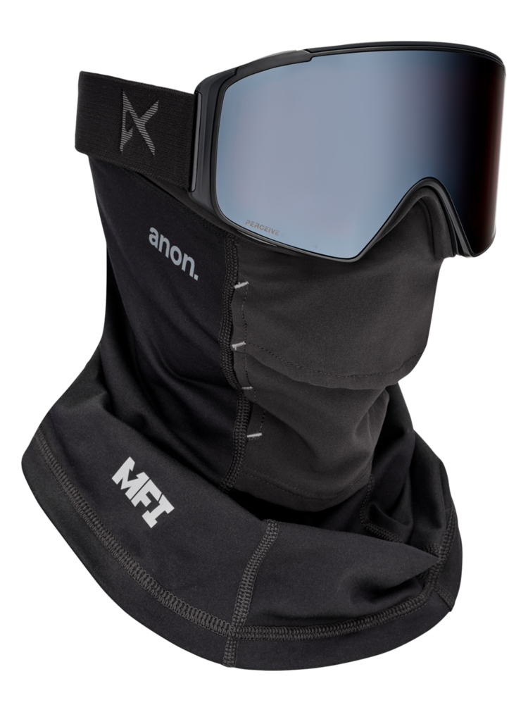 ANON ANON M4S Goggles (Cylindrical) + Bonus Lens + MFI® Face Mask Smoke/Perceive Sunny Onyx