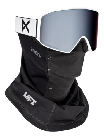 ANON ANON M4 Goggles (Cylindrical) + Bonus Lens + MFI® Face Mask White/Perceive Sunny Onyx