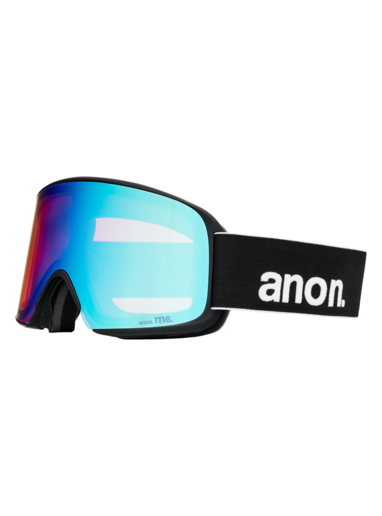 ANON ANON M6 Goggles + Bonus Lens + MFI® Face Mask Black/Perceive Variable Blue