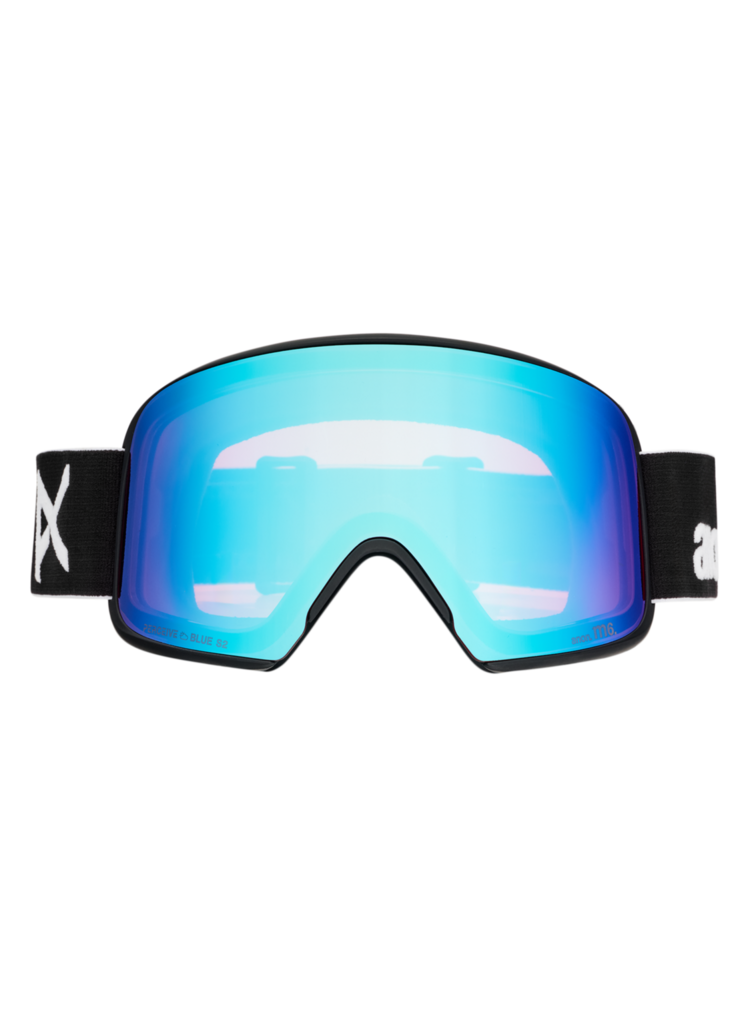 ANON ANON M6 Goggles + Bonus Lens + MFI® Face Mask Black/Perceive Variable Blue