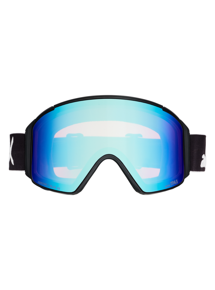 ANON ANON M4S Goggles (Cylindrical) + Bonus Lens + MFI® Face Mask Black/Perceive Variable Blue