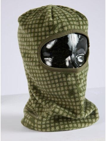 AIRBLASTER AIRBLASTER Cozy Fleece Face Tube Olive Grid
