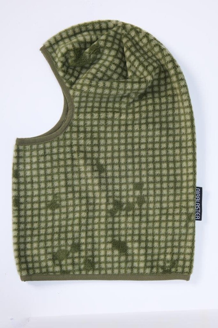AIRBLASTER AIRBLASTER Cozy Fleece Face Tube Olive Grid