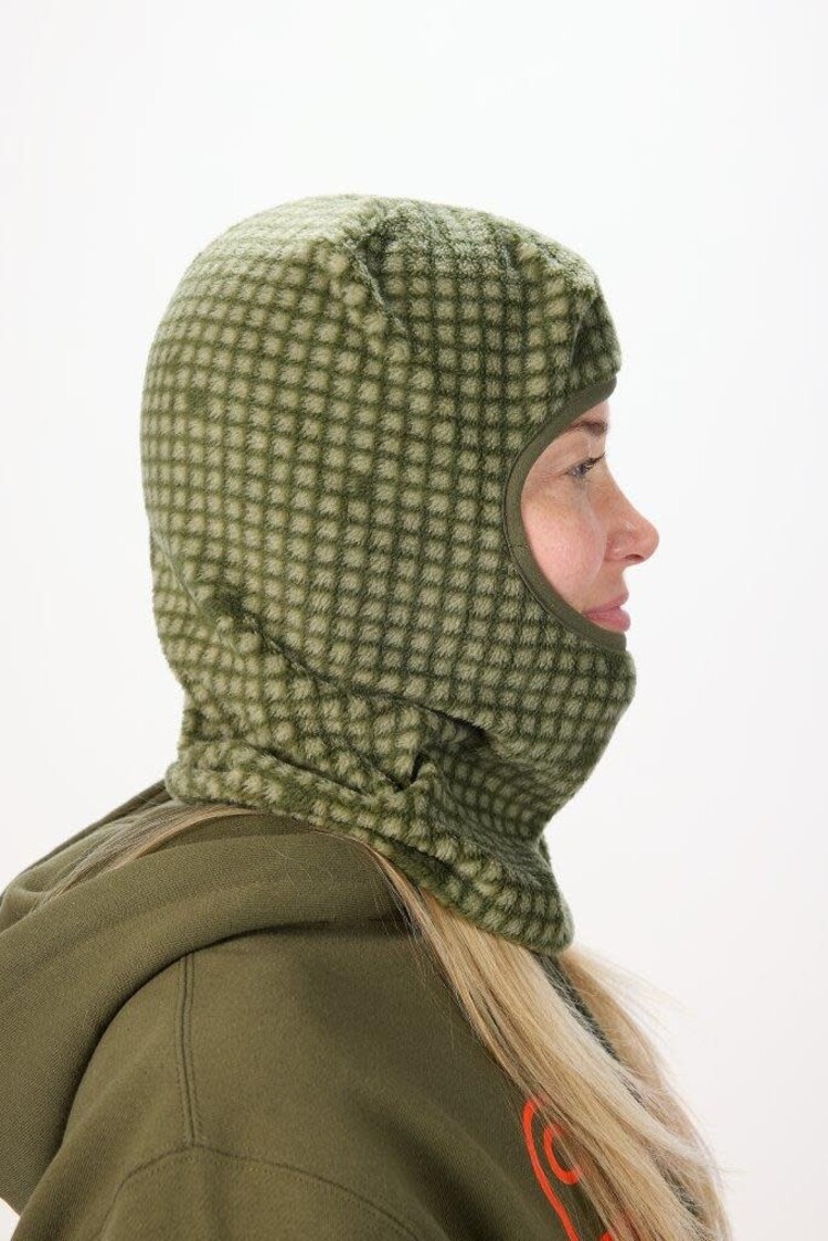 AIRBLASTER AIRBLASTER Cozy Fleece Face Tube Olive Grid