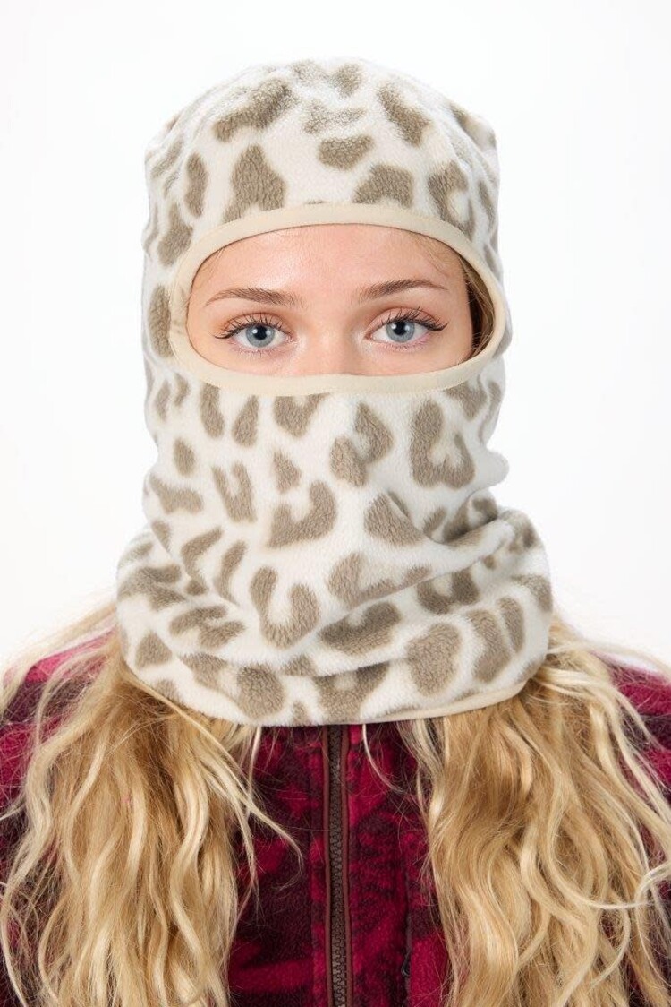 AIRBLASTER AIRBLASTER Cozy Fleece Face Tube Moon Leopard