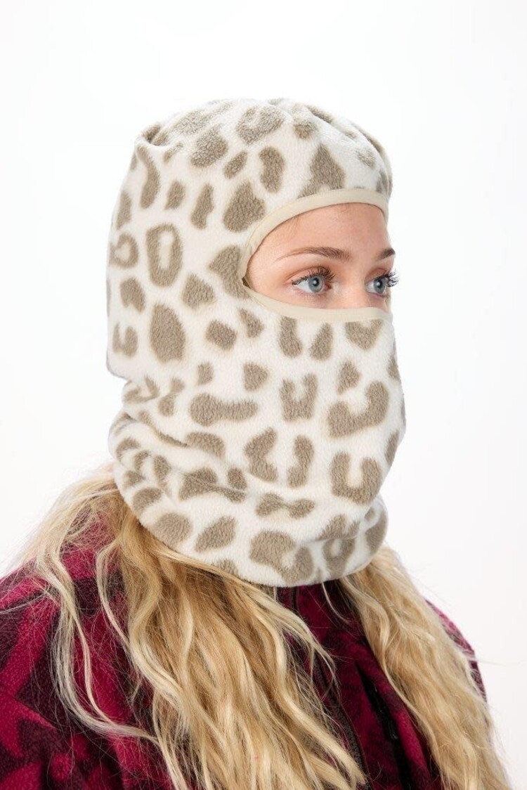 AIRBLASTER AIRBLASTER Cozy Fleece Face Tube Moon Leopard