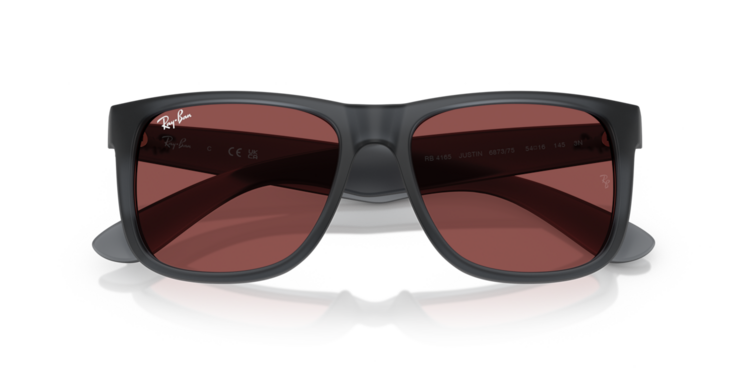 RAY-BAN RAY-BAN Justin Opal Grey Dark Violet