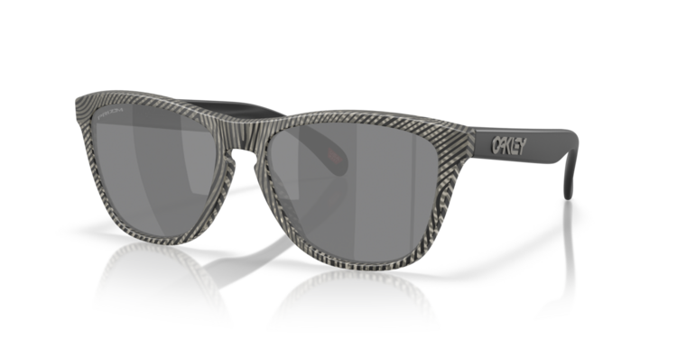OAKLEY OAKLEY Frogskins Matte Grey Ink Fingerprint Prizm Black