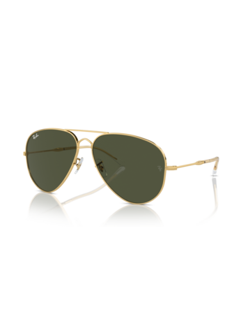 RAY-BAN RAY-BAN Old Aviator Arista Gold Green