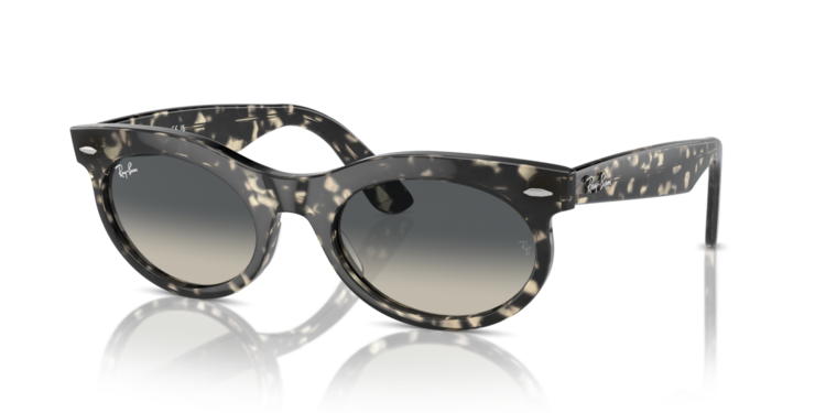 RAY-BAN RAY-BAN Wayfarer Oval Grey Havana Grey