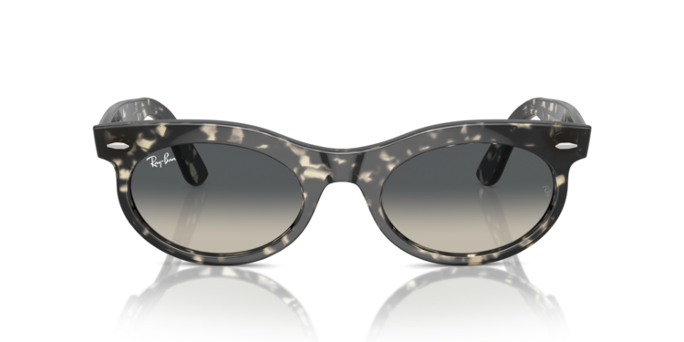 RAY-BAN RAY-BAN Wayfarer Oval Grey Havana Grey