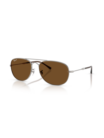 RAY-BAN RAY-BAN Bain Bridge Gunmetal Brown Polarized