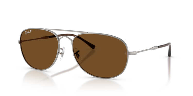 RAY-BAN RAY-BAN Bain Bridge Gunmetal Brown Polarized