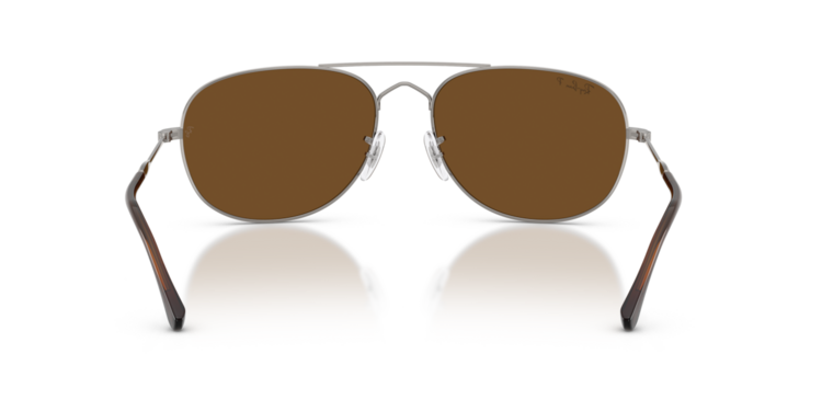 RAY-BAN RAY-BAN Bain Bridge Gunmetal Brown Polarized