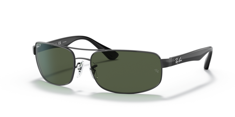 RAY-BAN RAY-BAN Rb3445 Black G-15 Green Polarized