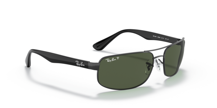 RAY-BAN RAY-BAN Rb3445 Black G-15 Green Polarized