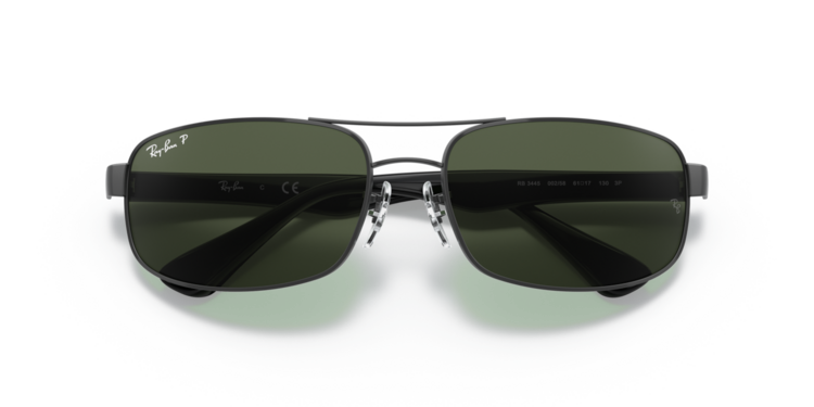 RAY-BAN RAY-BAN Rb3445 Black G-15 Green Polarized