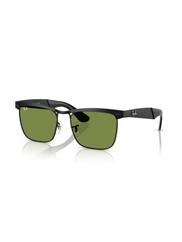 RAY-BAN RAY-BAN Wayfarer Deluxe Matte Black Green