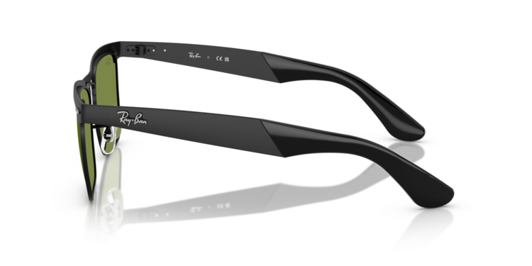 RAY-BAN RAY-BAN Wayfarer Deluxe Matte Black Green