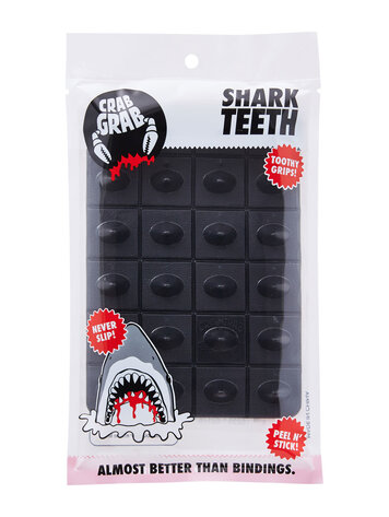CRAB GRAB CRAB GRAB Shark Teeth Black