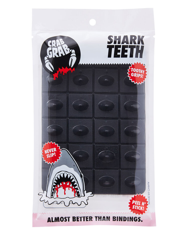 CRAB GRAB CRAB GRAB Shark Teeth Black