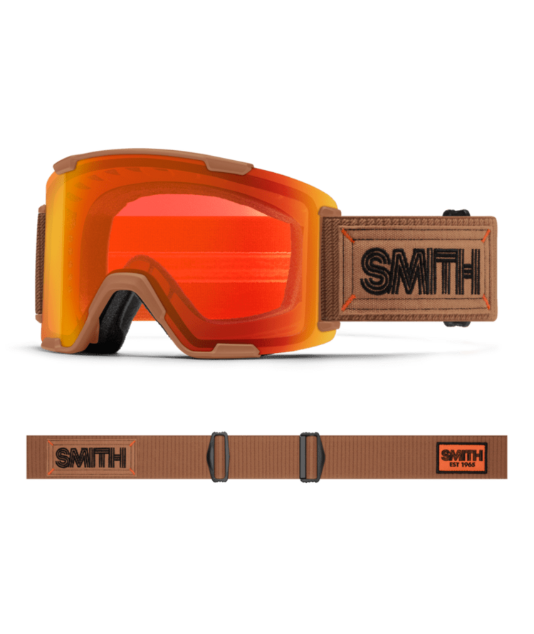 SMITH SMITH Stash Xl Camel Warm Steel | Chromapop Everyday Red Mirror