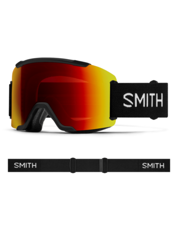 SMITH SMITH Squad Black | Chromapop Sun Red Mirror