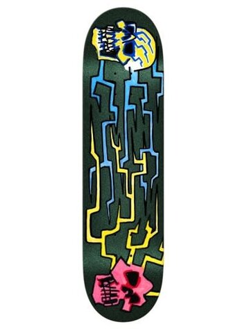 KROOKED KROOKED Worrest Skulls And Bolts Twin Tail Slick 8.3