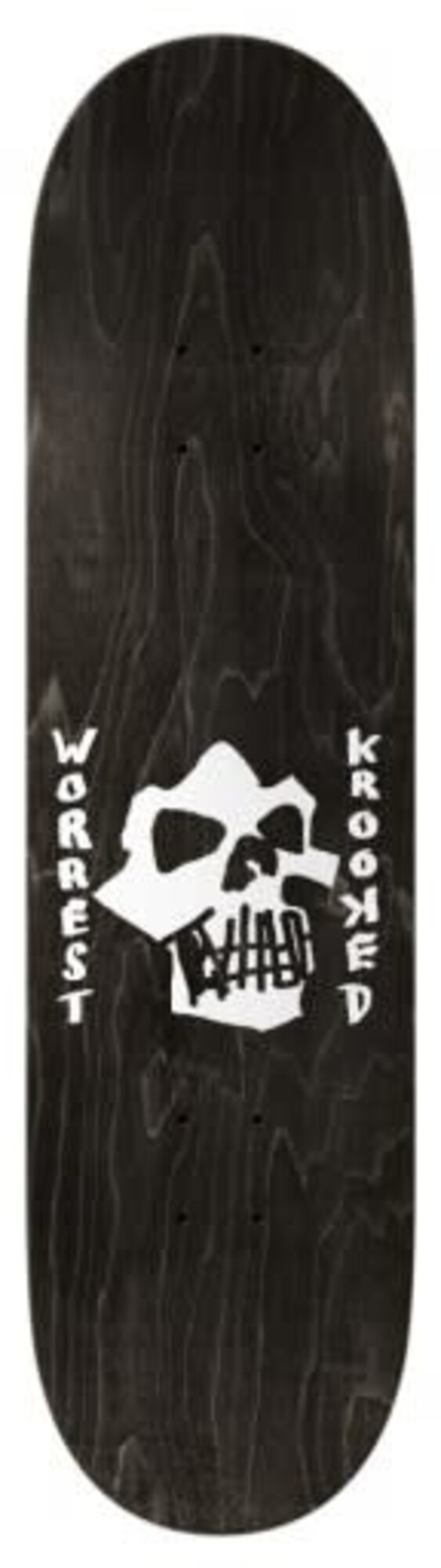 KROOKED KROOKED Worrest Skulls And Bolts Twin Tail Slick 8.3