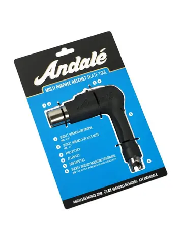 ANDALE Multi Purpose Ratchet Tool Black