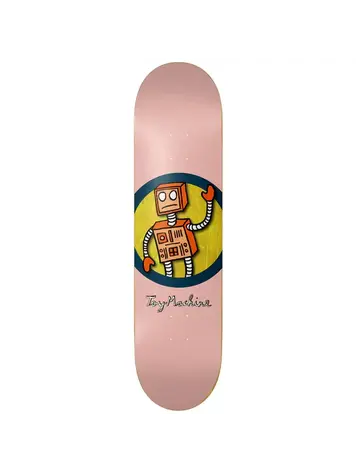 TOY MACHINE Circle Robot Deck 8.63