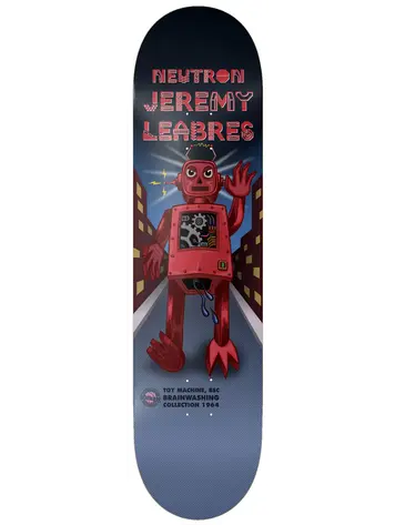 TOY MACHINE Leabres Robot Deck 8.38