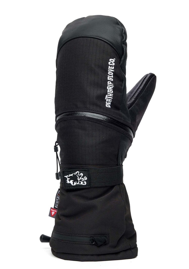 DEATHGRIP DEATHGRIP GLOVE CO. Werewolf Mitt Long Cut Black