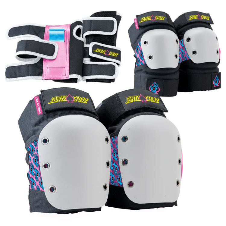 PRO-TEC PRO-TEC Street Jr 3-Pk Pad Set Santa Cruz