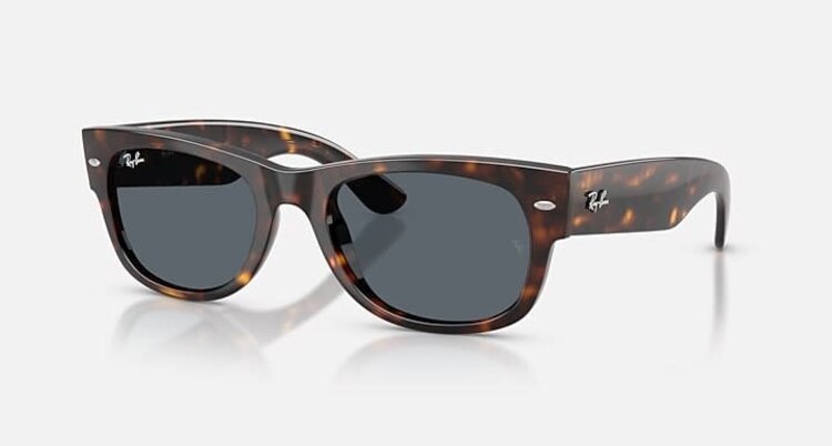 RAY-BAN RAY-BAN Mega Wayfarer Ii Havana Tortoise Blue