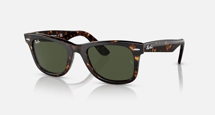 RAY-BAN RAY-BAN Wayfarer Havana Tortoise Green
