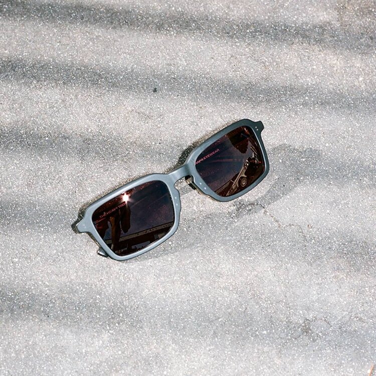 CRAP EYEWEAR CRAP EYEWEAR The Heavy Tropix Sport Matte Shadow Bio / Polarized Sangria