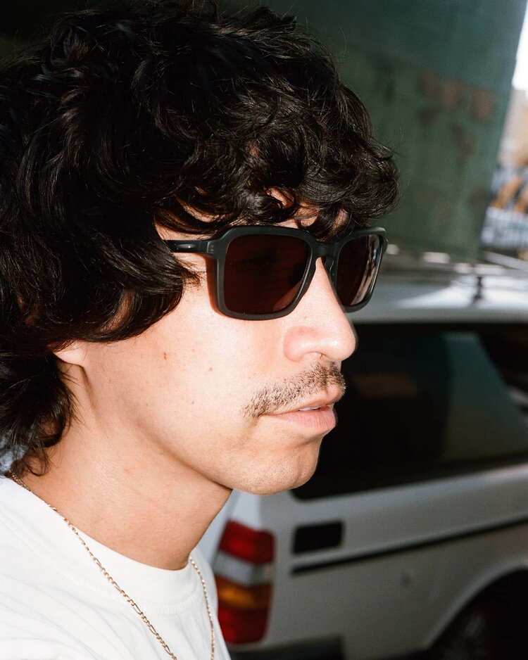 CRAP EYEWEAR CRAP EYEWEAR The Heavy Tropix Sport Matte Shadow Bio / Polarized Sangria