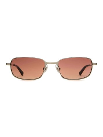 CRAP EYEWEAR CRAP EYEWEAR The Infinite Bloom Matte Silver & Desert Tortoise Bio / Redwood Gradient