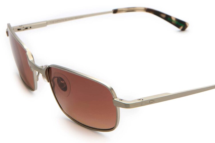 CRAP EYEWEAR CRAP EYEWEAR The Infinite Bloom Matte Silver & Desert Tortoise Bio / Redwood Gradient