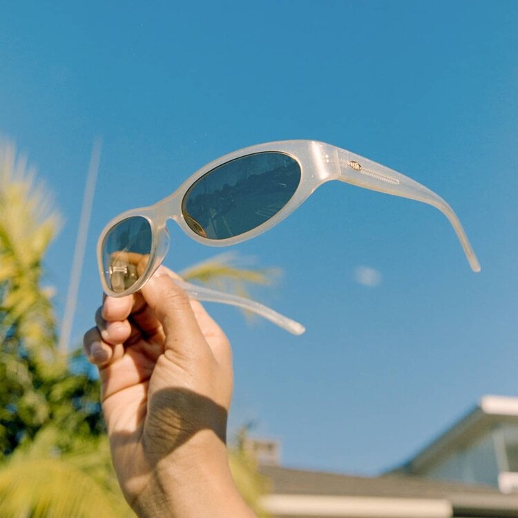 CRAP EYEWEAR CRAP EYEWEAR The Mini Funk Champagne Glitter Bio / Shroom