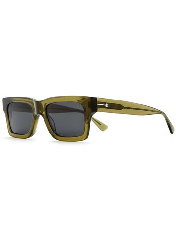 CRAP EYEWEAR CRAP EYEWEAR The Speedway Crystal Seaweed Bio / Polarized Grey