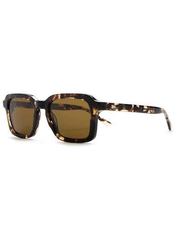 CRAP EYEWEAR CRAP EYEWEAR The Heavy Tropix Desert Tortoise Bio / Polarized Grapeseed