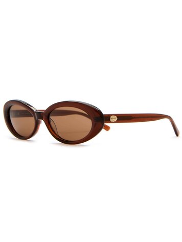 CRAP EYEWEAR CRAP EYEWEAR The Sweet Leaf Crystal Root Beer Bio / Sandstone Cr-39