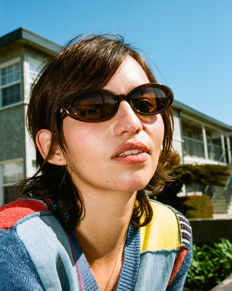 CRAP EYEWEAR CRAP EYEWEAR The Sweet Leaf Crystal Root Beer Bio / Sandstone Cr-39