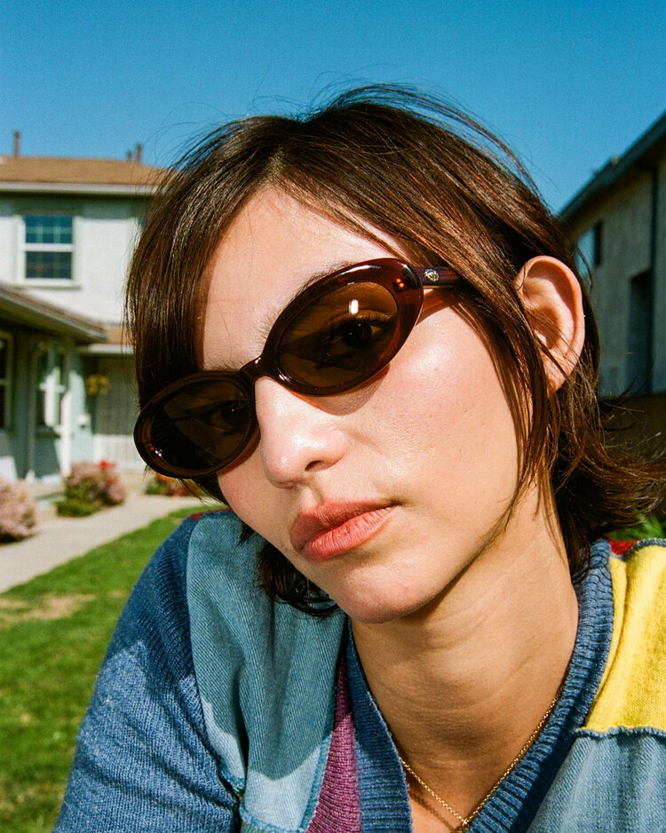 CRAP EYEWEAR CRAP EYEWEAR The Sweet Leaf Crystal Root Beer Bio / Sandstone Cr-39