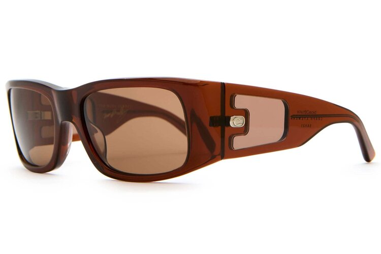 CRAP EYEWEAR CRAP EYEWEAR The Kush Cowboy Crystal Root Beer Bio / Sandstone Cr-39 [Os]