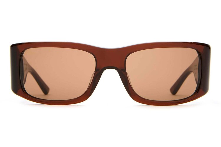 CRAP EYEWEAR CRAP EYEWEAR The Kush Cowboy Crystal Root Beer Bio / Sandstone Cr-39 [Os]