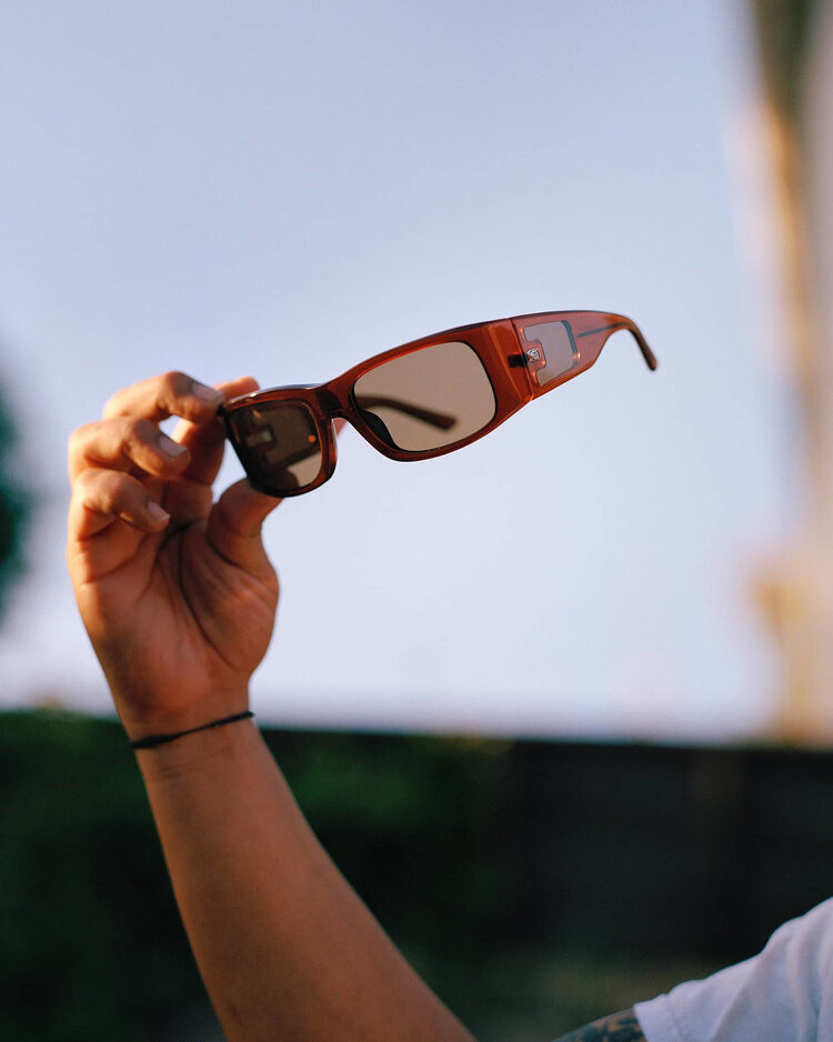 CRAP EYEWEAR CRAP EYEWEAR The Kush Cowboy Crystal Root Beer Bio / Sandstone Cr-39 [Os]