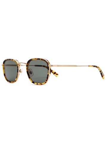 CRAP EYEWEAR CRAP EYEWEAR The Groove Pilot Tokyo Tortoise Brushed Gold / Vintage Green